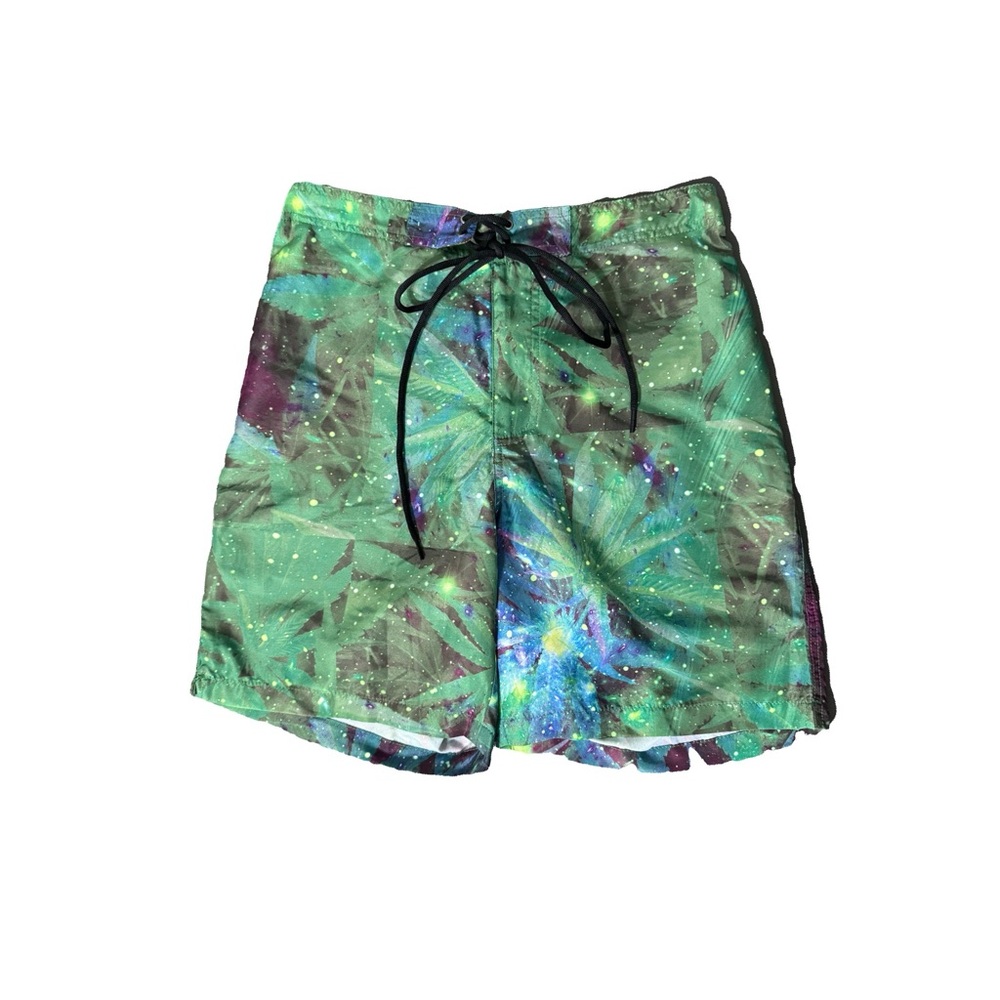 Official Crown of Laurel Green Swim Trunks